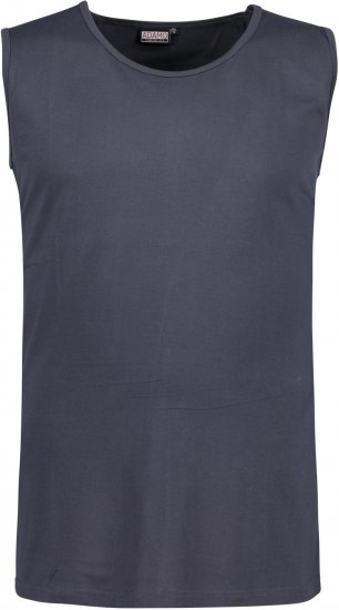 Adamo Rod Comfort Fit Tank Top Charcoal - Tricouri - Tricouri Bărbați Mărimi Mari