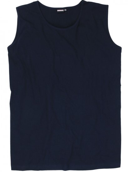 Adamo Rod Comfort Fit Tank Top Navy - Tricouri - Tricouri Bărbați Mărimi Mari