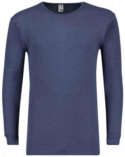 Adamo Jeans Long sleeve Under-T-shirt Navy - Lenjerie intimă & costum baie - Lenjerie Intimă Bărbați Mărimi Mari