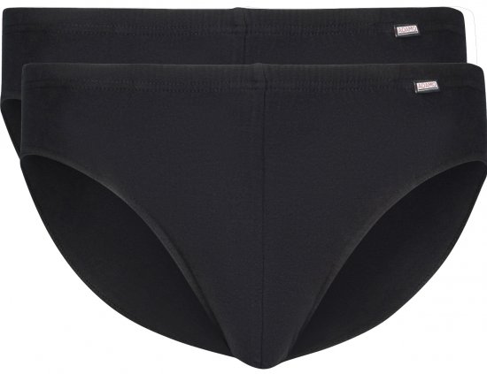Adamo Jones Briefs 2-pack Black - Lenjerie intimă & costum baie - Lenjerie Intimă Bărbați Mărimi Mari