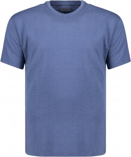 Adamo Kevin Regular fit T-shirt Indigo Blue - Tricouri - Tricouri Bărbați Mărimi Mari