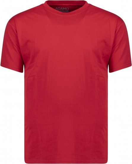 Adamo Kevin Regular fit T-shirt Red - Tricouri - Tricouri Bărbați Mărimi Mari