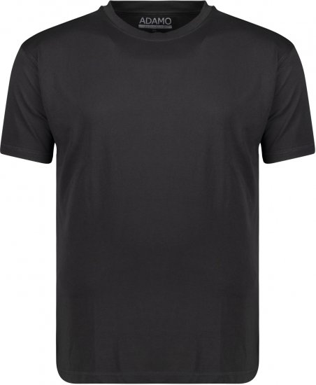 Adamo Kevin Regular fit T-shirt Black - Tricouri - Tricouri Bărbați Mărimi Mari