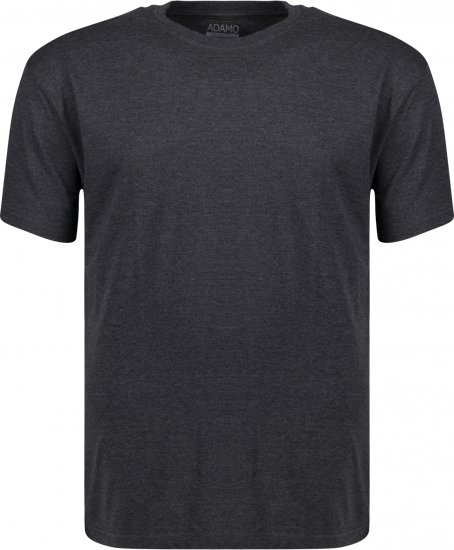 Adamo Kevin Regular fit T-shirt Charcoal - Tricouri - Tricouri Bărbați Mărimi Mari