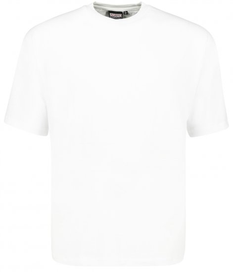 Adamo Magic T-shirt White TALL SIZES - ÎMBRĂCĂMINTE BĂRBAȚI MT-6XLT - Tall dimensiuni bărbați