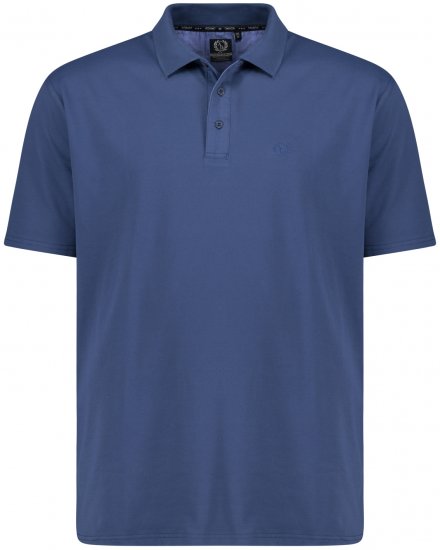 Adamo Picco Technical Sports Polo Denim Blue - Haine sport & haine de exterior - Haine Sport & Exterior Bărbați Mărimi Mari