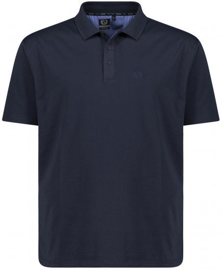 Adamo Picco Technical Sports Polo Navy - Haine sport & haine de exterior - Haine Sport & Exterior Bărbați Mărimi Mari