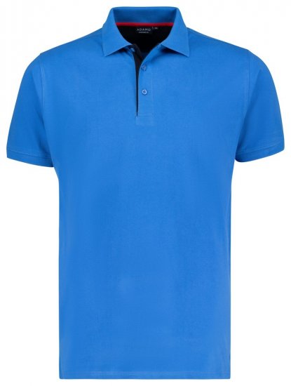 Adamo 139401 Tricou polo Albastru deschis - Tricouri polo - Tricouri Polo Bărbați Mărimi Mari
