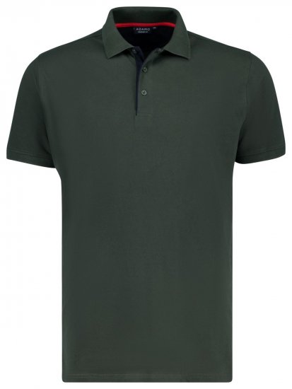 Adamo 139401 Tricou polo Verde închis - Tricouri polo - Tricouri Polo Bărbați Mărimi Mari