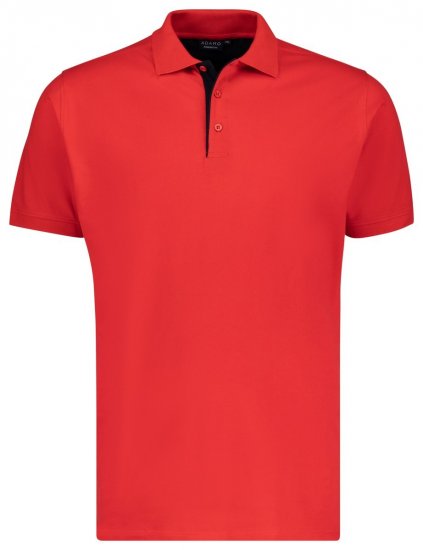 Adamo 139401 Tricou polo Roșu - Tricouri polo - Tricouri Polo Bărbați Mărimi Mari