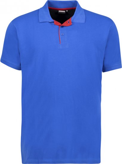 Adamo Pablo Comfort fit Polo Shirt Royal Blue - Tricouri polo - Tricouri Polo Bărbați Mărimi Mari