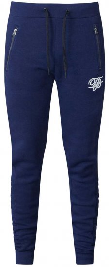 D555 Javier Fashion Sweatpants Navy - Pantaloni trening - Pantaloni Trening Bărbați Mărimi Mari
