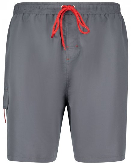Adamo 141230 Pantaloni scurți de baie Gri închis - Lenjerie intimă & costum baie - Lenjerie Intimă Bărbați Mărimi Mari