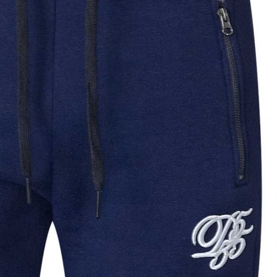 D555 Javier Fashion Sweatpants Navy - Pantaloni trening - Pantaloni Trening Bărbați Mărimi Mari