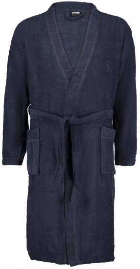 Adamo Joey Bathrobe Navy - Lenjerie intimă & costum baie - Lenjerie Intimă Bărbați Mărimi Mari