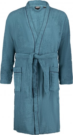 Adamo Joey Bathrobe Petrol - Lenjerie intimă & costum baie - Lenjerie Intimă Bărbați Mărimi Mari