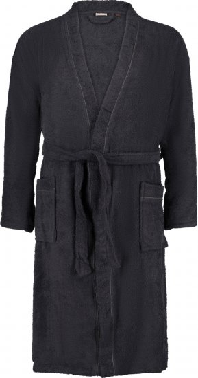 Adamo Joey Bathrobe Black - Lenjerie intimă & costum baie - Lenjerie Intimă Bărbați Mărimi Mari