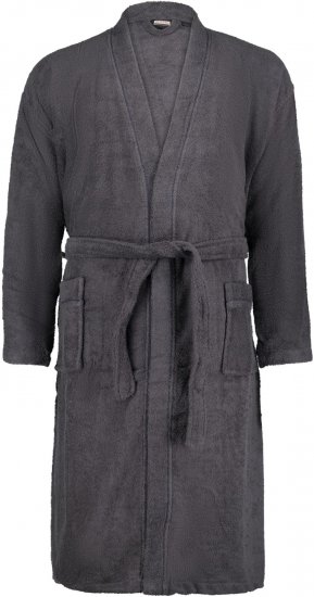 Adamo Joey Bathrobe Charcoal - Lenjerie intimă & costum baie - Lenjerie Intimă Bărbați Mărimi Mari