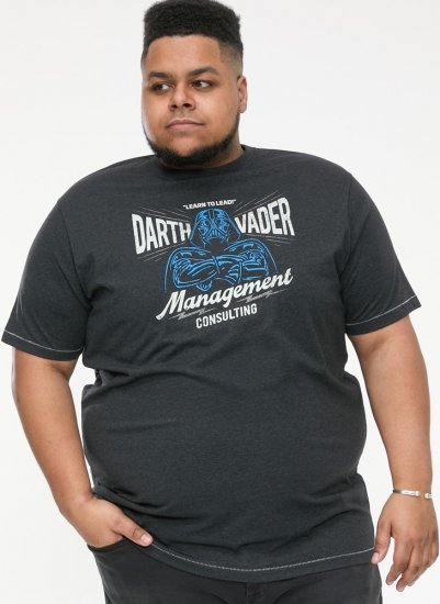 D555 SOLO Official Star Wars Management Consulting Printed T-Shirt Black Reno - Tricouri - Tricouri Bărbați Mărimi Mari
