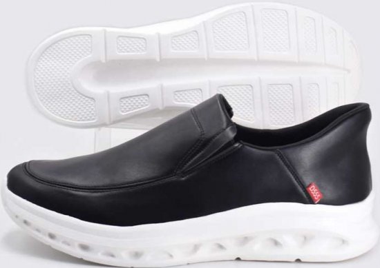 D555 Carlisle 2 Kingsize Hands Free Shoes Black - Bărbați pantofi 40-52 - 