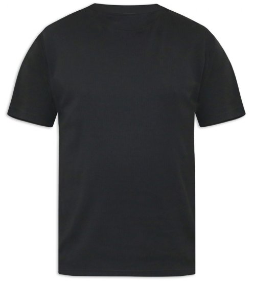 D555 Motherwell Thermal Short Sleeve T-Shirt Black - Lenjerie intimă & costum baie - Lenjerie Intimă Bărbați Mărimi Mari
