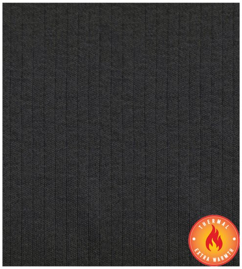 D555 Motherwell Thermal Short Sleeve T-Shirt Black - Lenjerie intimă & costum baie - Lenjerie Intimă Bărbați Mărimi Mari