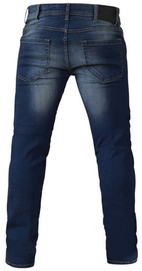D555 Ambrose Tapered Fit Stretch Jeans Dark Blue TALL SIZES - ÎMBRĂCĂMINTE BĂRBAȚI MT-6XLT - Tall dimensiuni bărbați