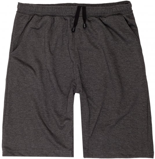 Adamo Athen Sweatshorts Charcoal - Pantaloni trening - Pantaloni Trening Bărbați Mărimi Mari