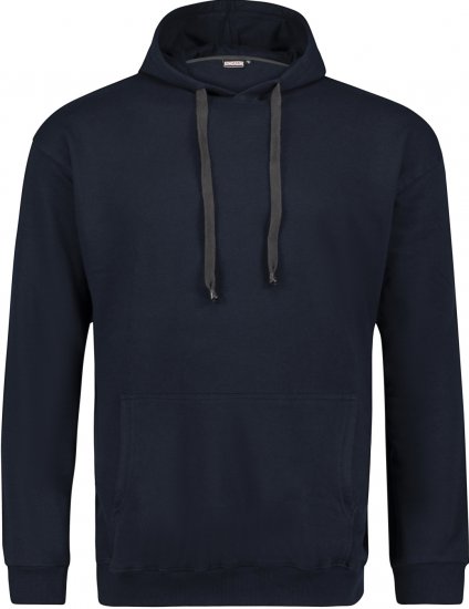 Adamo Athen Hoodie without Zipper Navy - Pulovere & hanorace - Pulovere & Hanorace Bărbați Mărimi Mari