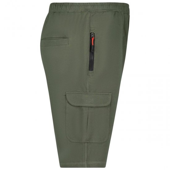 Adamo 159308 Pantaloni scurți cargo Verde oliv - Pantaloni trening - Pantaloni Trening Bărbați Mărimi Mari