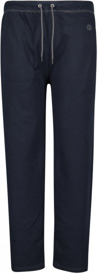 Adamo Markus Sweatpants with draw-cord Navy - Pantaloni trening - Pantaloni Trening Bărbați Mărimi Mari