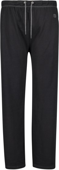 Adamo Markus Sweatpants with draw-cord Black - Pantaloni trening - Pantaloni Trening Bărbați Mărimi Mari