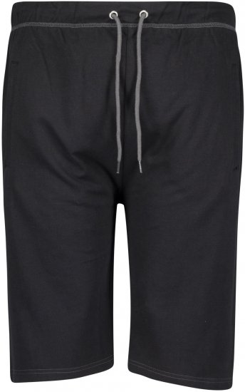 Adamo Moritz Sweatshorts Black - Pantaloni trening - Pantaloni Trening Bărbați Mărimi Mari