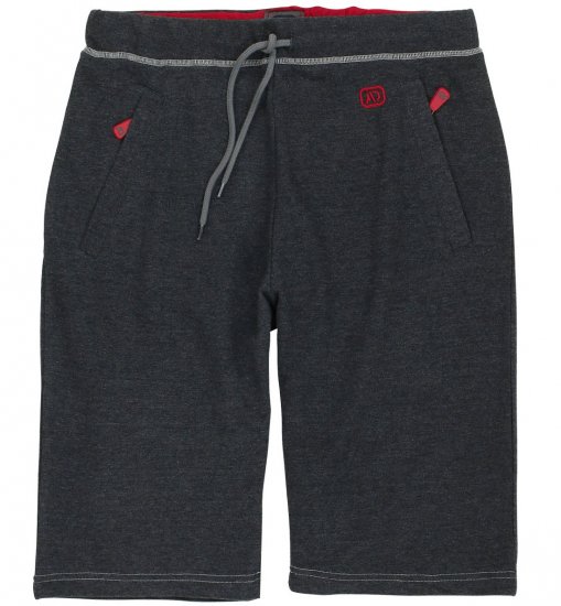 Adamo Moritz Sweatshorts Charcoal - Pantaloni trening - Pantaloni Trening Bărbați Mărimi Mari
