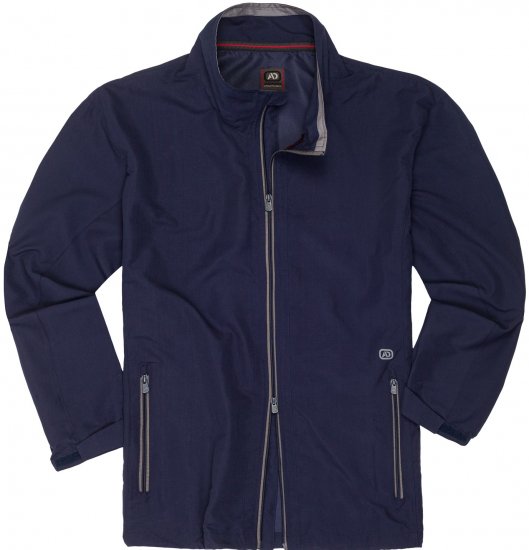 Adamo Oswin Lightweight Fitness Jacket Navy - Haine sport & haine de exterior - Haine Sport & Exterior Bărbați Mărimi Mari