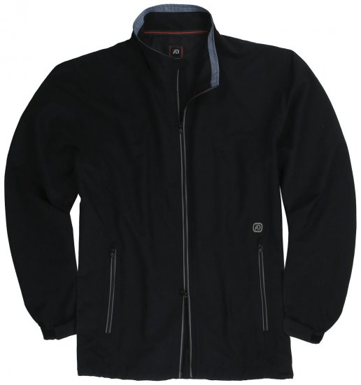 Adamo Oswin Lightweight Fitness Jacket Black - Haine sport & haine de exterior - Haine Sport & Exterior Bărbați Mărimi Mari