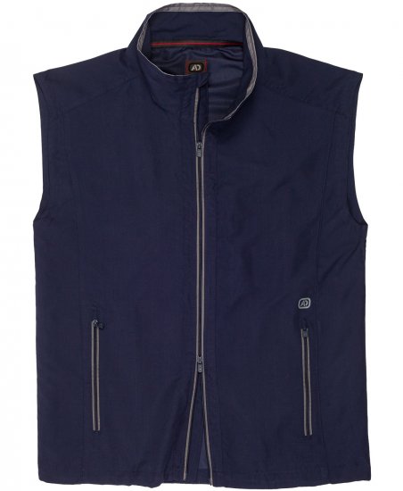 Adamo Orlando Fitness Vest Full Zipper Navy - Haine sport & haine de exterior - Haine Sport & Exterior Bărbați Mărimi Mari