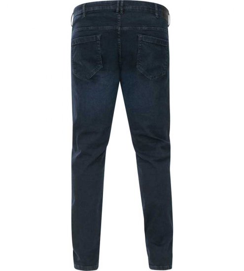 D555 Daniel Tapered Fit Stretch Jeans Blue/Black Wash - Blugi & pantaloni - Blugi & Pantaloni Bărbați Mărimi Mari