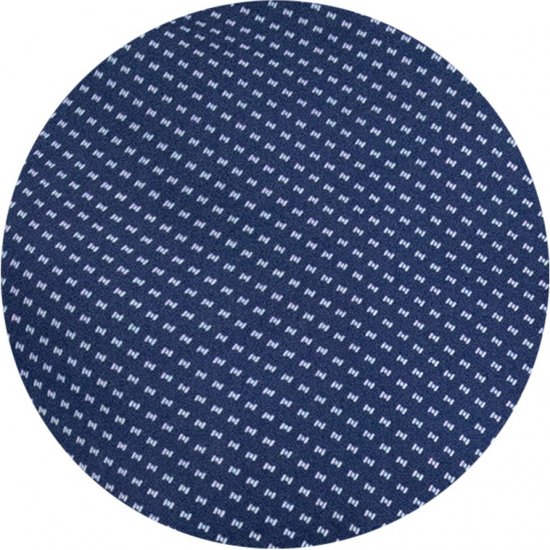 D555 Norwich Short Sleeve Micro AOP Shirt With Hidden Button Down Navy - Cămăși - Cămăși Bărbați Mărimi Mari