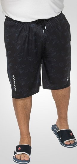 D555 Woking Dry Wear Fully Elasticated Polyester Shorts Navy - Haine sport & haine de exterior - Haine Sport & Exterior Bărbați Mărimi Mari