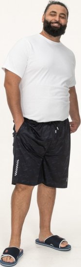 D555 Woking Dry Wear Fully Elasticated Polyester Shorts Navy - Haine sport & haine de exterior - Haine Sport & Exterior Bărbați Mărimi Mari