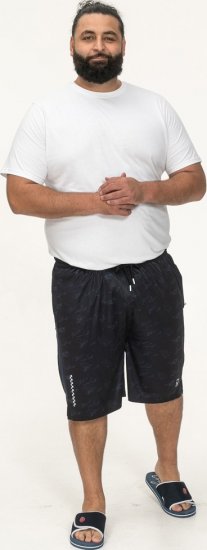 D555 Woking Dry Wear Fully Elasticated Polyester Shorts Navy - Haine sport & haine de exterior - Haine Sport & Exterior Bărbați Mărimi Mari