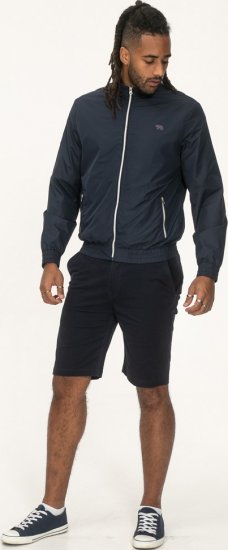 D555 Ealing Lightweight Zip Through Jacket With Zip Pockets Navy - Geci - Geci Bărbați Mărimi Mari