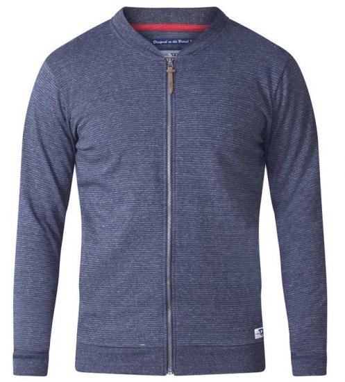 D555 Arnie Sweatshirt With Pocket Navy - Pulovere & hanorace - Pulovere & Hanorace Bărbați Mărimi Mari
