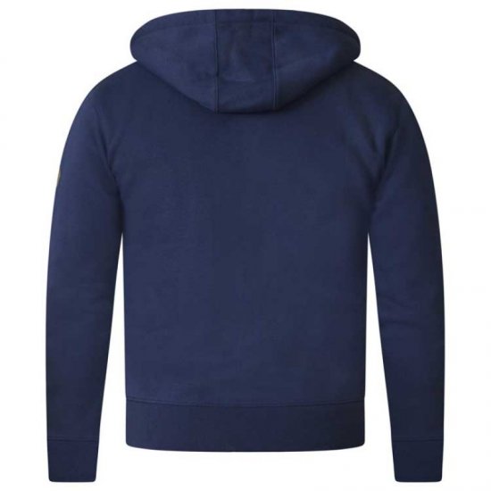 D555 Thurston Full Zip Hoodie Navy - Pulovere & hanorace - Pulovere & Hanorace Bărbați Mărimi Mari