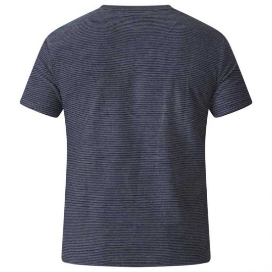D555 Agler Waffle T-shirt Charcoal - Tricouri - Tricouri Bărbați Mărimi Mari