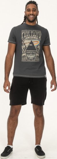 D555 HANLEY Official Pink Floyd Crew Neck T-Shirt Dark Grey TALL SIZES - ÎMBRĂCĂMINTE BĂRBAȚI MT-6XLT - Tall dimensiuni bărbați
