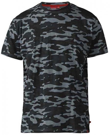 D555 Gaston T-shirt Camo Storm - Tricouri - Tricouri Bărbați Mărimi Mari
