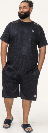 D555 Solihull Dry Wear Light Weight Poly Crew Neck T-Shirt Navy - Haine sport & haine de exterior - Haine Sport & Exterior Bărbați Mărimi Mari