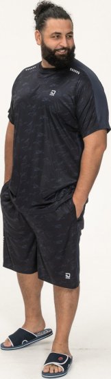 D555 Solihull Dry Wear Light Weight Poly Crew Neck T-Shirt Navy - Haine sport & haine de exterior - Haine Sport & Exterior Bărbați Mărimi Mari